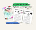 A-Z Alphabet Tracing book Digital download PDF